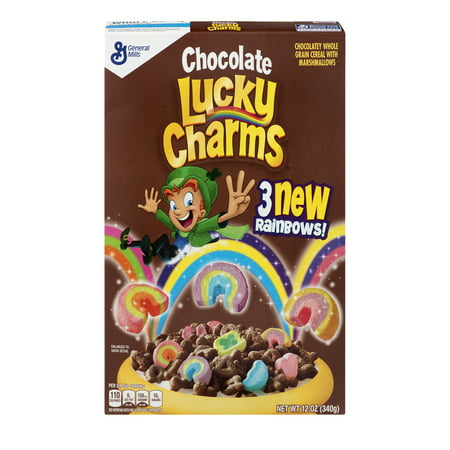 Lucky Charms Cereal Chocolate 12 oz Box
