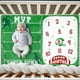 thumbnail image 5 of Manta de hitos mensuales para bebé | Tabla de crecimiento personalizada para recién nacidos y accesorio fotográfico | Manta polar grande de 150 x 120 cm para niños y niñas | Regalo para baby shower, 5 of 8