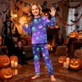 thumbnail image 2 of Halloween Family Matching Pajamas Sets, Halloween Ghost Pumpkin Family Loungewear, Seasonal PJS Sleepwear, Halloween Family for Home Casual Wear Relaxation Casual Loungewear for Family, 2 of 7