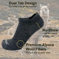 thumbnail image 6 of Alpaca No Show Running Socks, 6 of 8