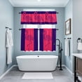 thumbnail image 4 of Flamingo Kitchen Curtains Valances and Tiers Set of 3 Summer Beach Tier Curtains and Valance with Rod Pocket for Small Windows, 27.5"x36", 4 of 9