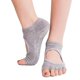 thumbnail image 1 of Calcetines de yoga con dedos separados antideslizantes para mujer con punta abierta Calcetines deportivos de ballet y danza, 1 of 5