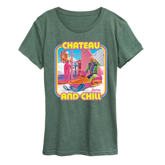 Barbie - Retro Chateau And Chill - Women's Short Sleeve Graphic T-Shirt