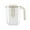 Beige, variant on Hiroekza Water Pitcher with Lid and Spout 1.8L Large Capacity Plastic Pitcher for Iced Tea, Juice, and Homemade Beverages Refrigerator Friendly Fruit Dispenser Lemonade Bucket Beige