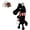 Black, variant on Year of The Horse Lucky Mascot, New Year Good Luck 2026 Lucky Horse Guardians, Small Charm Symbolizing Strength, Courage, Balance, and Moving Forward, Cute Design Emotional Support