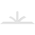thumbnail image 4 of 72"W x 27"H x 4"D x 4"F, 9/12 Pitch, Richland Architectural Grade PVC Gable Bracket, 4 of 8