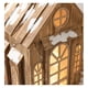 thumbnail image 3 of Casa de madera navideña grande luminosa de 1m 2,1m 1,5m casas de pueblo artesanales de madera navideñas con luz Led, 3 of 4