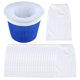 thumbnail image 1 of Filtro de piscina blanco, 50 piezas, cubierta de basura para piscina, herramientas de limpieza antiincrustantes para piscina, 1 of 8