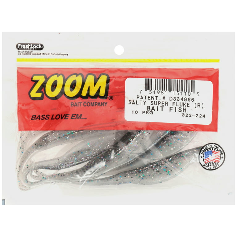 Zoom bait Super Flukes Soft Lure 134 mm