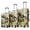 Yellow, variant on 3-Piece Luggage Set PC Hardside Spinner Wheels, 20/24/28 Inch Lightweight Carry On Suitcase with Combination Lock, Printed Pattern Travel Luggage for Men Women