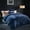 Navy Blue, variant on EVERGRACE Luxury Velvet Quilt Set Twin/Twin XL Size, Lightweight Velvet Comforter Set, Oversized Bedspread Coverlet Quilted Bedding Set, with 1 Matching Pillow Sham, for All Season, Navy Blue