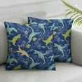 thumbnail image 3 of Whale Shark Throw Pillow Covers  Square Pillow Cover for Cushion Sofa Fall Pillow Cover, 3 of 7