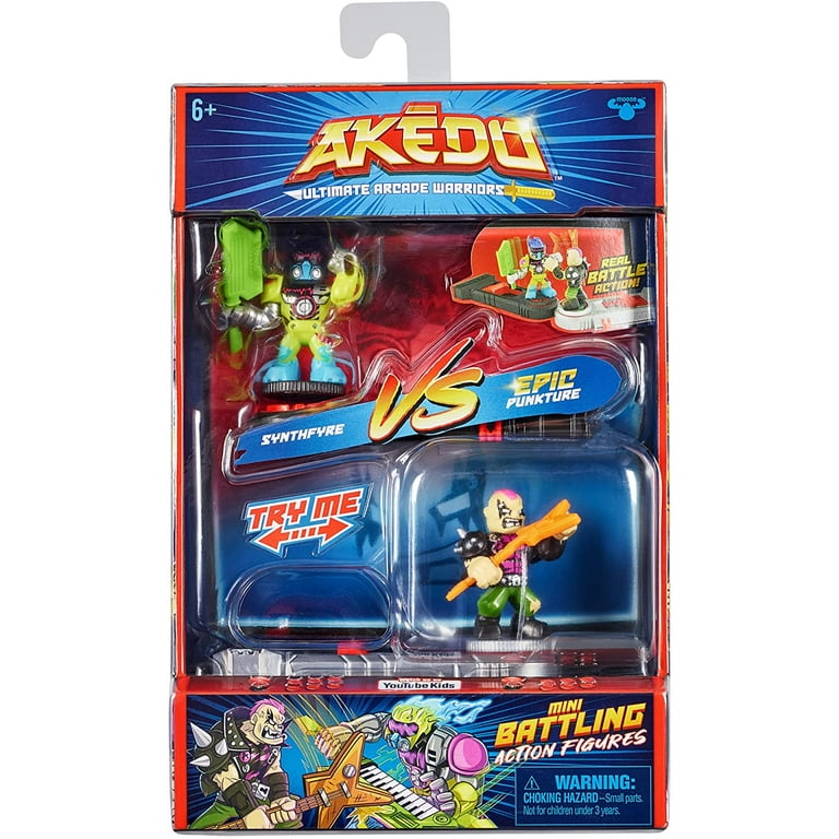 Akedo - Ultimate Arcade Warriors Versus Pack Mini Battling