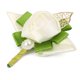 thumbnail image 2 of Rose Boutonniere Novio Nupcial Ramilletes Broche Clip Pin Boda Decoración Blanco Zulema Novio Boutonniere, 2 of 8