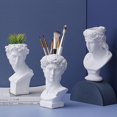 thumbnail image 4 of Flower arrangement Storage Box David Sculpture Head Organizer Home Decoration, 4 of 4