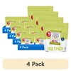 (4 pack) SkinnyPop Gluten-Free Original Popcorn, 0.5 oz Snack-Size Bags, 10 Count