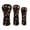 Floral Ladybug, variant on Uorisanigo Golf Club Head Covers, Cute Corgi Print Golf Club Driver/Fairway Wood/Hybrid Headcovers Set 3 Pack, PU Leather Headcovers for Men Women, Fits Most Golfs Clubs