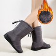 thumbnail image 2 of Botas de nieve High Jane Tube, impermeables, resistentes al viento, cálidas, de felpa, cómodas, multicolor, para hombre y mujer, tallas grandes 43 y 44, 2 of 4
