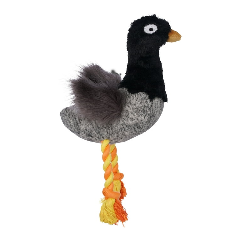 Manhattan Pet Toy Goofy Gus Honking Bird Squeaker Dog Exercise Toy