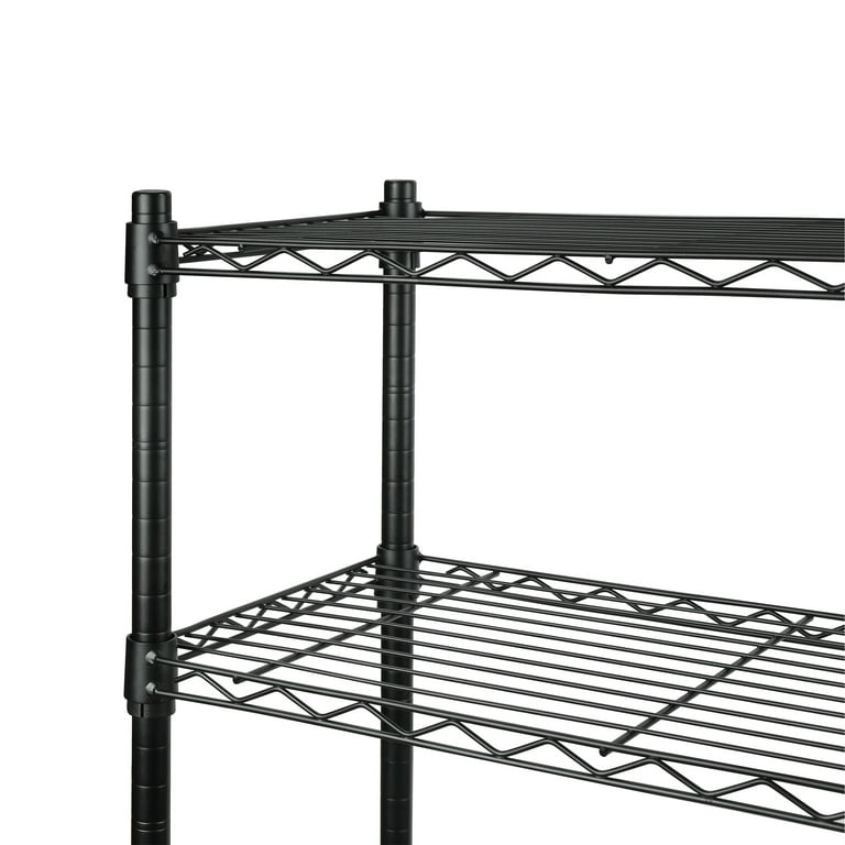 Tough 1 4-Prong Portable Tack Rack Black