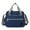 Blue, variant on Large Capacity Diaper Bag, Multifunctional Baby Essential Organiser Case Portable Shoulder Bag for Stylish Moms