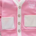 thumbnail image 4 of Spring and Autumn Boys' Infant Clothing Set Fashion Cotton Top+Strap Pants Two-piece Boys' Newborn Children's Clothing Set., 4 of 5