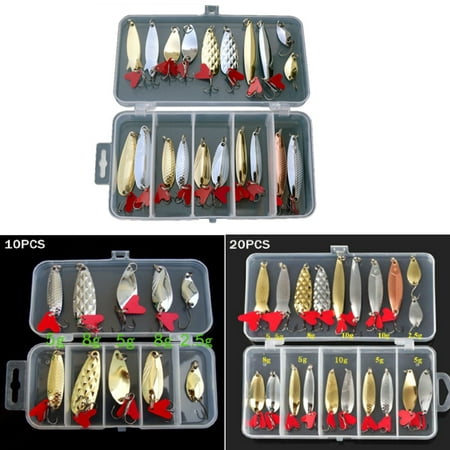 10/20Pcs Fishing Lure Fishing Lures Baits Tackle with