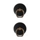 thumbnail image 3 of Cateissary Anillo de teléfono Adhesivo para teléfono Soporte para teléfono con rotación de 360 ​​grados de teléfono Escritorio Negro 2piezas, 3 of 5