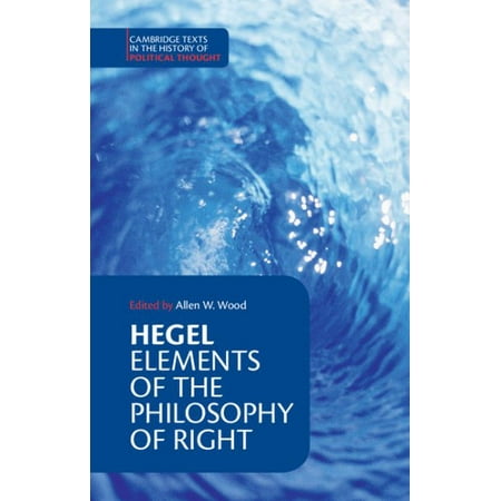 Elements of the Philosophy of Right