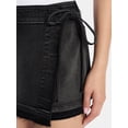 thumbnail image 4 of Madden NYC Women’s Asymmetrical Wrap Denim Skort, Sizes XXS-XXL, 4 of 5