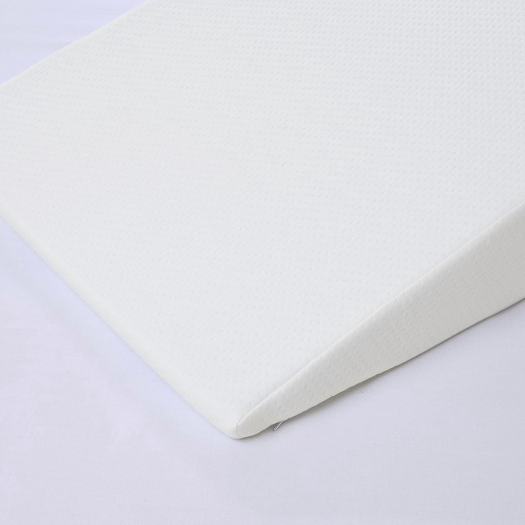 Gracie Mills Brittany Memory Foam Bed Wedge Pillow with Zipper Removable Cover - GRACE-10394