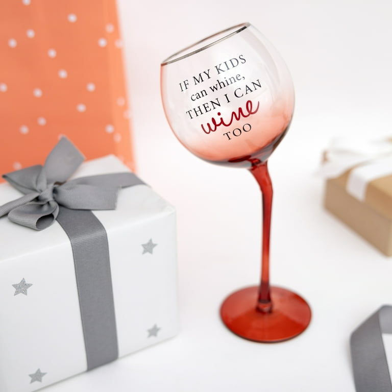 Funny Dinosaur Wine Glass - "Don't Be A Cuntasaurous" Novelty Gift, 15 Oz,  Dishwasher Safe Funny Wine Glass