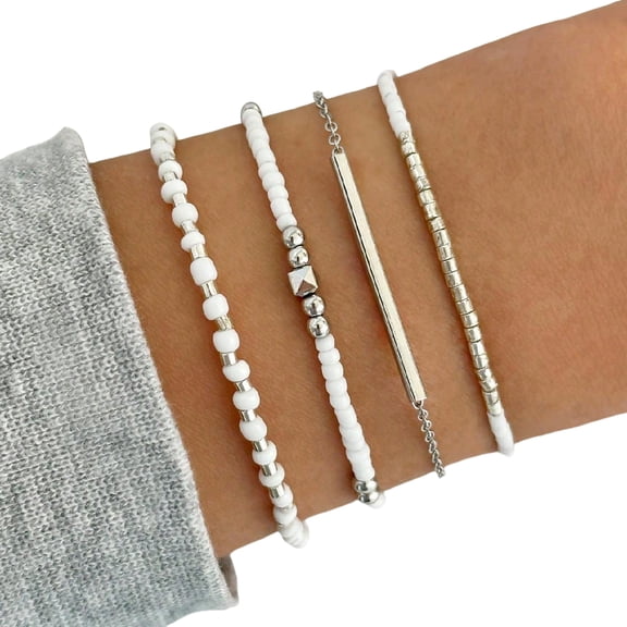 4PCS Unique Charm Bead Handmade Fashion Accessory Bead Texture for Enhancing Your Look on Any Occasion