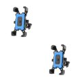 thumbnail image 4 of Monstrate Soporte para teléfono móvil para bicicleta, soporte ajustable para teléfono móvil para bicicleta, soporte portátil para Azul para manillar 2Conjunto, 4 of 6
