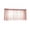Pink, variant on 54.8"X24.4"Boho Lace Window Curtain Valance Embroidered Solid Color Farmhouse Light Filtering Small Window Tier for Kitchen Living Room