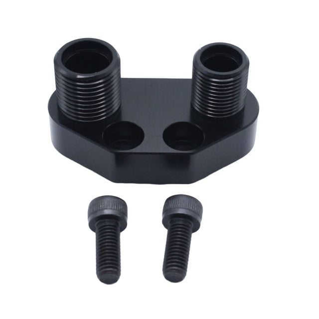 Riwesomey Conector de compresor de aire acondicionado SD7, placa de presión de CA de acero inoxidable, conjunto de adaptador de condensador de vehículo, Vehículos, repuestos y accesorios Mis Riwesomey VI017532-00B