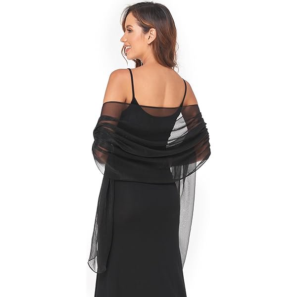 wonima44 Women Shawls and Wraps for Evening Dress Lightweight Scarf Wedding Guest Shawl Wrap Bridesmaid Scarves