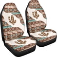 thumbnail image 3 of XYZCANDO Cactus Pattern Car Seat Covers for Man Decorative Car Seat Protector Auto Accessories Interior Accessories, for Sedan Truck Van, 3 of 10