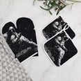 thumbnail image 5 of Funny Astronaut Oven And Pot Holders Sets, Heat Resistant Pads Kitchen Decor for Cooking Baking BBQ Grilling, Christmas Kitchen Gifts, 5 of 6