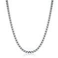 thumbnail image 2 of 16"-40" Hot Square Rolo Stainless Steel Round Box Chain Necklace for Men Women, 2 of 5