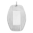 thumbnail image 1 of 925 Argent Sterling Gravé Disque Collier Pendentif Forme Gravable, 1 of 6