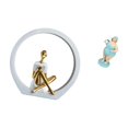 thumbnail image 4 of Estatua de niña,Estatuas de mujeres y niñas,figuritas decorativas elegantes,Figura de dama en traje de baño,Figura de dama en traje de baño para decoración de mesa,Escultura de mujer de, 4 of 7