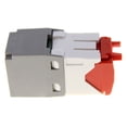 thumbnail image 3 of Panduit CJ5E88TGIG Category-5E 8-Wire TG-Style Jack Module, International Grey, 3 of 4