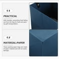thumbnail image 6 of WRISTBIQUE 10pcs Paper Handheld Bags Reusable Present Bags Blue Storage for Birthday Party, 6 of 8