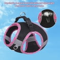 thumbnail image 2 of AIITLE Extra Small Dog Harness, No Pull, Reflective, Adjustable, Breathable, Quick-Release, Black XXS, 2 of 7