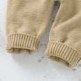 thumbnail image 6 of Otqutp Baby Lightweight Overalls Babys Girls Boys Solid Spring Winter Long Pants Knit Suspender Trousers Clothes 0-24 Months(,12-18 Months), 6 of 8