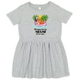 thumbnail image 3 of Inktastic Someone in Miami Loves Me Girls Toddler Dress, 3 of 5