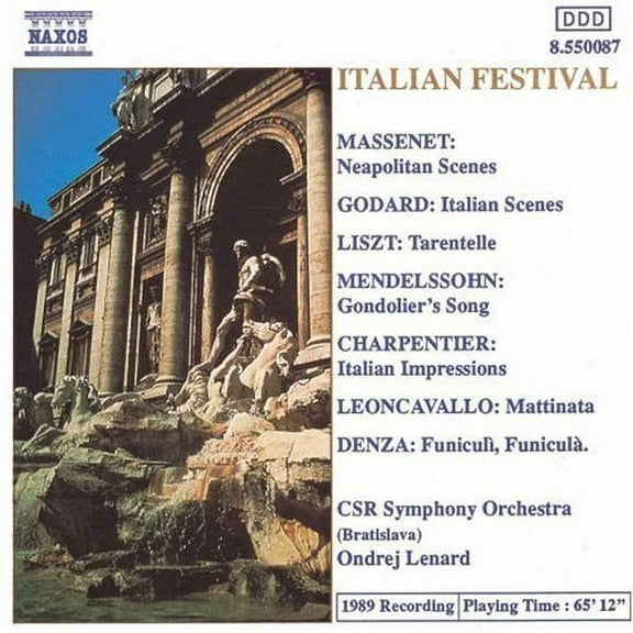 Czecho-Slovak Radio Symphony Orchestra - Italian Festival - Music & Performance - CD