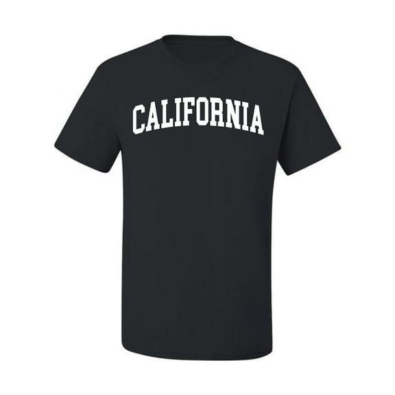 Wild Bobby State of California College Style Men Tee