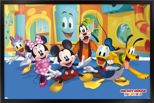 Disney Mickey Mouse Funhouse - Group Wall Poster, 22.375